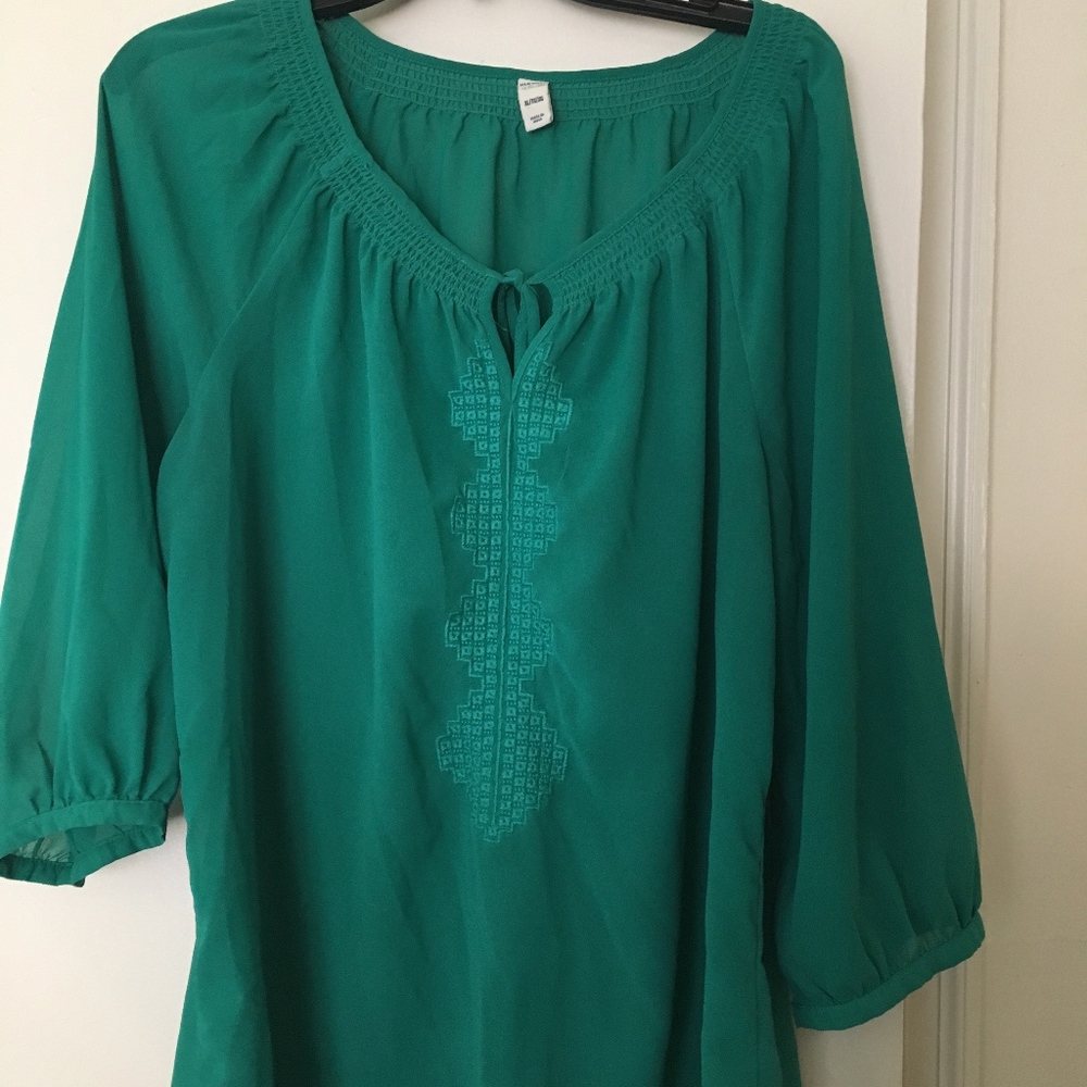 Green Blouse
